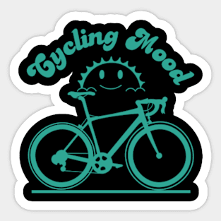 Cycling Mood Sticker